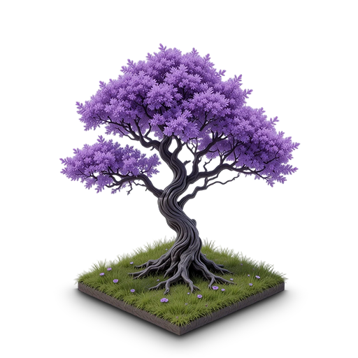 درختچه بنفش