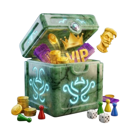 جعبه شانسی بزرگ + تیک سبز